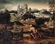 Saint jerome in penitence